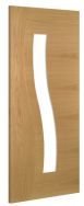 Deanta Cadiz Oak Glazed Internal Door