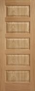 LPD Contemporary 5P Oak Supermodels Internal Door