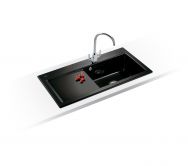 Franke Mythos MTK 611 Black Ceramic Sink