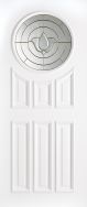 LPD Sandown Brass Hardwood External Door