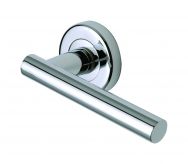 Shuttle Lever on a Rose in Polished Chrome