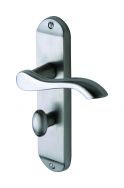Aurora Bathroom Set in Satin Chrome