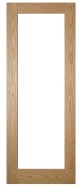 Deanta Walden Clear Glazed Oak Internal Door