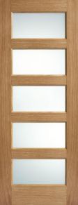 LPD Contemporary 5L Frosted Glazed Internal Door
