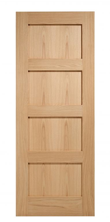 LPD 4 Panel Oak Internal door
