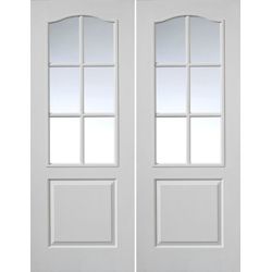 JB Kind Classique 6 Light Pairs Internal Door