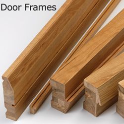 External Oak Door Frame - Oak Mullion