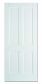 LPD Canterbury 4 Panel Solid White Primed Internal Door