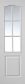 JB Kind Moulded Panel Classique 6 Light Internal Door