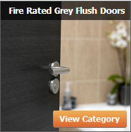 Fire Rated Grey Flush Doors