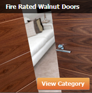 Fire Rated Walnut Doors