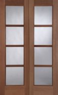 External Hardwood Pattern 70 Pair unglazed 44x1981x1168mm