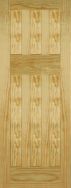 Un-finished Pine 1930 6panel 35x1981x610mm