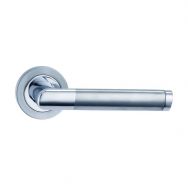Aztek Handle in Satin Polished Chrome Mix