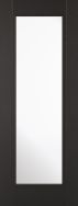 Vancouver 1L Laminated Black Laminated Door 686 x 1981