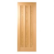 Idaho Oak Internal Unfinished Oak Door - 686 x 1981 x 35mm