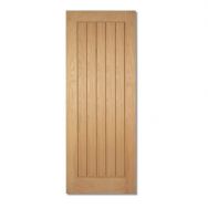 LPD Mexicano Unfinished Oak Door - 686 x 1981 x 35mm