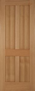 Un-finished Oak Bristol 4panel 35x1981x686mm