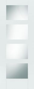 White Primed Contemporary 4light Glazed 35x1981x762mm