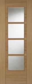 Pre-finished Oak Iseo Deluxe 4light Glazed