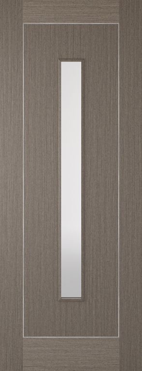 Inlay 1L Pre-Finished Chocolate Grey Door 762 x 1981