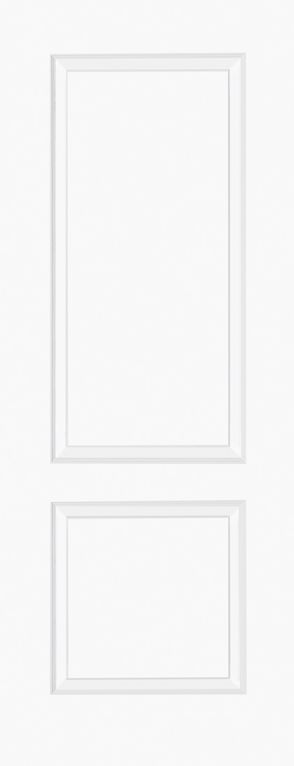 Bruges 2P Primed White Door 762 x 1981