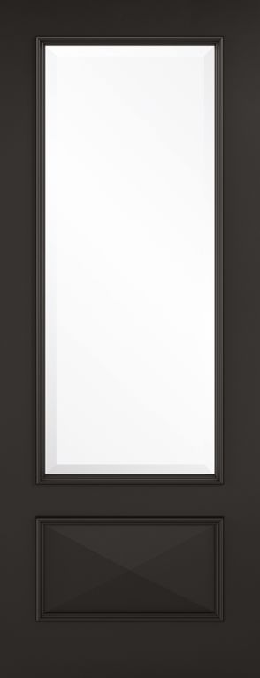 Knightsbridge 1L Primed Plus Black Door 686 x 1981