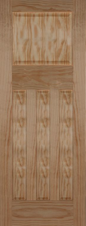 Un-finished Pine 1930 4panel Un-finished Pine 1930 4panel
