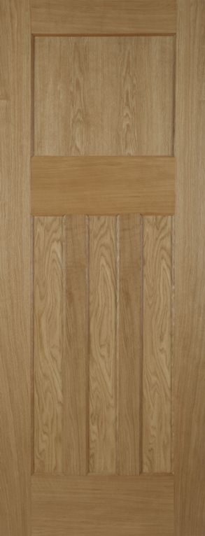 Un-finished Oak 1930 4panel