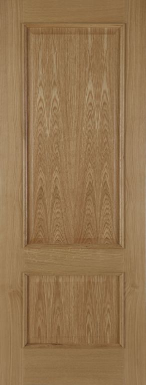 Un-finished Oak Iris 2panel Un-finished Oak Iris 2panel