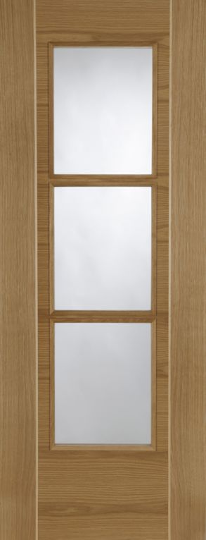 Pre-finished Oak Mirage 3light unglazed