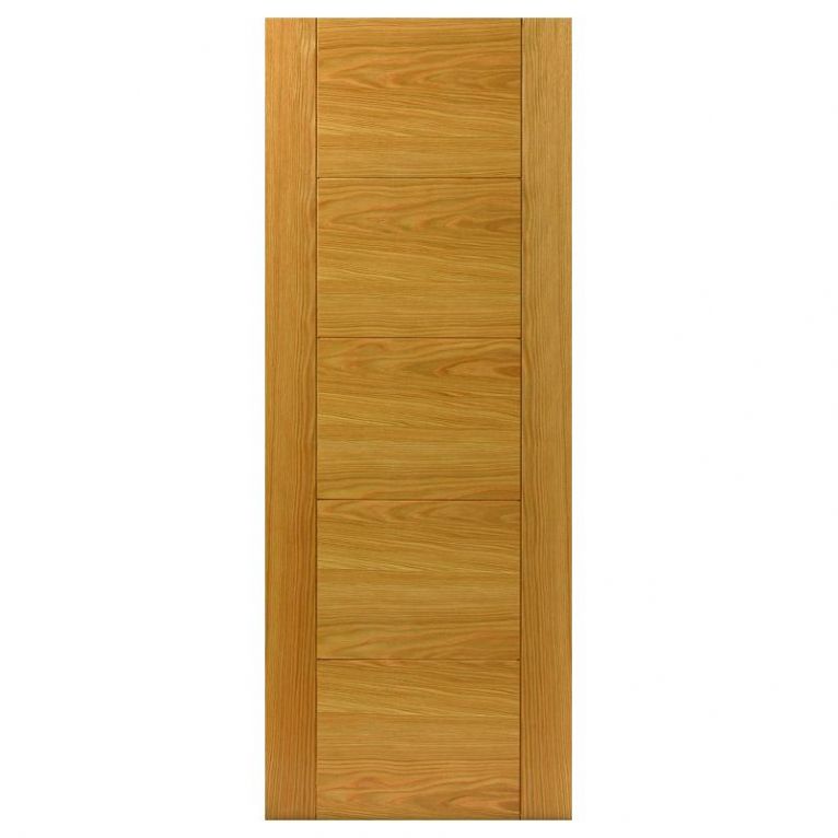 JB Kind Tigris Oak Comtemporary Internal Door - 533 x 1981 x 35mm
