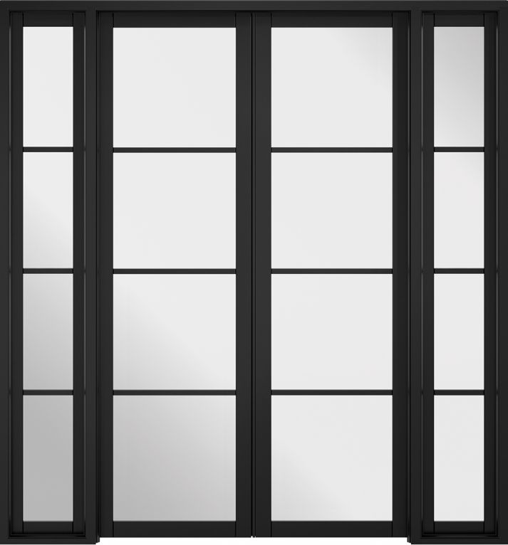 Soho W6 Primed Black Room Divider 1904 x 2031