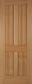 Un-finished Oak Bristol 4panel 35x1981x686mm