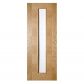 Deanta Seville Oak Unglazed Door - 762 x 1981 x 35mm