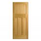 XL DX30's Style Oak Internal Door  - 838 x 1981 x 35mm