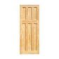 1930's style 6 panel pine internal door - 686 x 1981 x 35mm