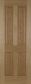 Un-finished Oak 2/4panel Recessed