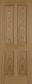 Un-finished Oak 2/4panel R/M