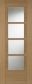 Pre-finished Oak Iseo Deluxe 4light Glazed