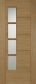 Pre-finished Oak Iseo Deluxe Offset 4light unglazed