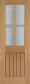 Un-finished Oak Mexicano 4light Glazed