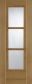 Pre-finished Oak Mirage 3light unglazed