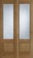 Pre-finished Oak Chiswick Glazed Pair