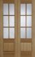 Pre-finished Oak Hampstead Glazed Pair