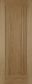 Un-finished Oak Salisbury 3panel