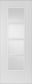 White Primed Iseo 4light Glazed