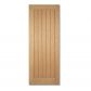 LPD Mexicano Unfinished Oak Door - 838 x 1981 x 35mm