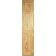 3 Panel Clear Pine Half Internal Door - 533 x 1981 x 35mm