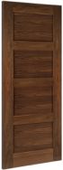 Deanta Coventry Walnut Internal Door - 838 x 1981 x 35mm